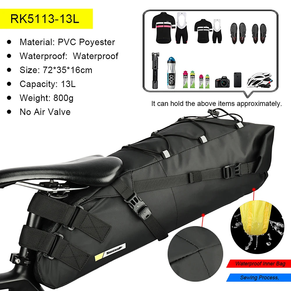 Rainproof Seat Bag (10L / 13L)