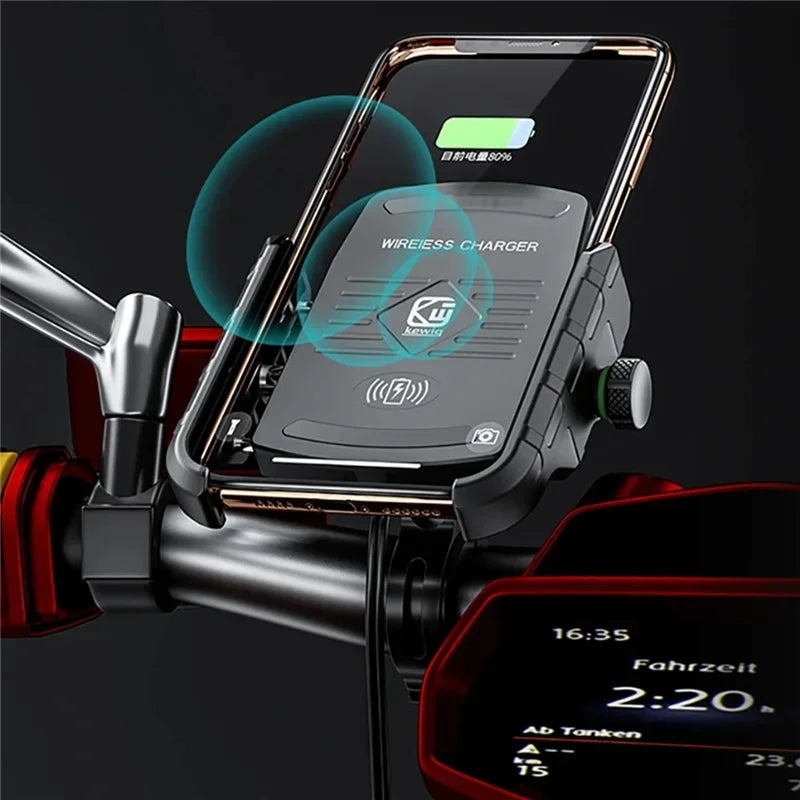 360° Aluminum Phone Mount (Bike, E-Bike & Moto)