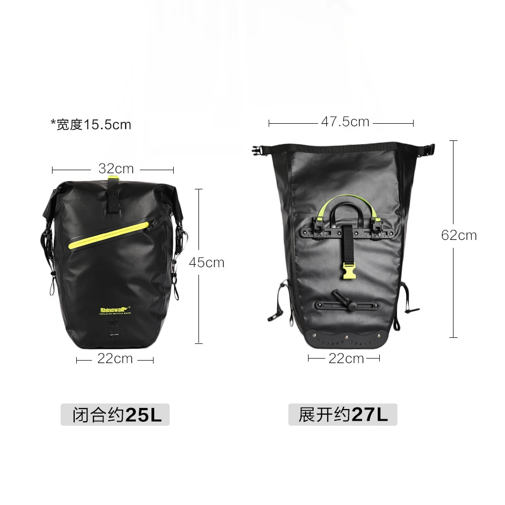 Waterproof Rear Pannier (27L)