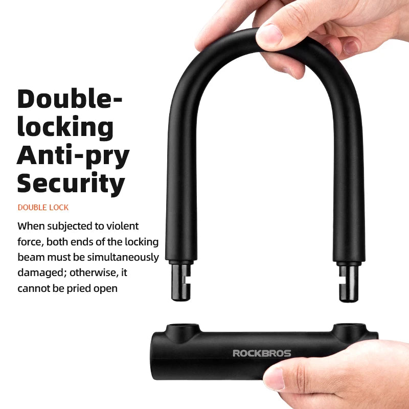 Steel U-Lock (Bike, E-Bike & Moto)