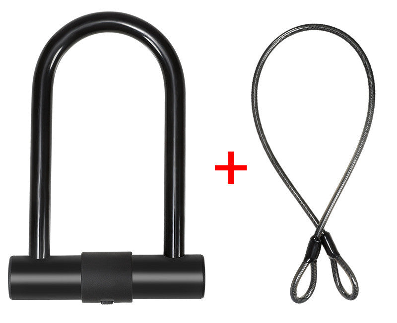 Steel U-lock front view