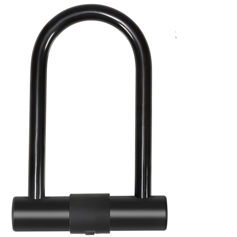 U-lock with steel cable